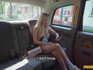 Fake Taxi Irina Cage is a elite blonde Russian who fucks a taxi driver