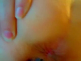 Rubia muy anal en webcam