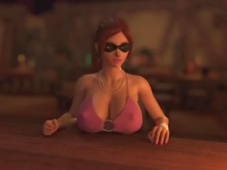 3D Amateur Animated Game Horse Fucking a Women