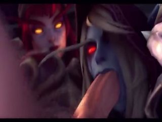 Her Queen - Alextrasza /sylvanas World of Warcraft Futanari