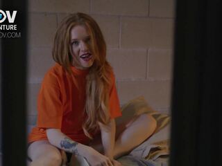 In this weeks episode of POV, Madi Collins plays a sexually aroused prisoner.