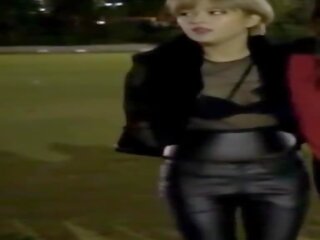 Jeongyeon Showing off Her Black Bra for You: Free dirty video b0