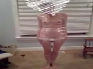 Wife Wrapped in Plastic Enjoys Magic Wand: Free dirty film 36