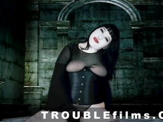 Goth young lady Lita Lecherous JOI Masturbation as Vampire Instructions for Mere Mortals