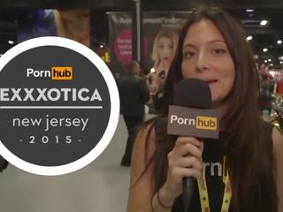 Pornhub Aria at eXXXotica 2015 Interviews Day 2
