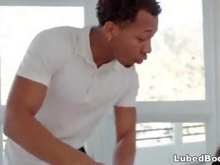 Kimber Woods and Her Black Masseur, Free porn 28