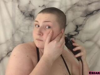 All Natural enchantress movs Head Shave For First Time