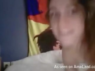 Sex movie tape ends with a sticky cumshot