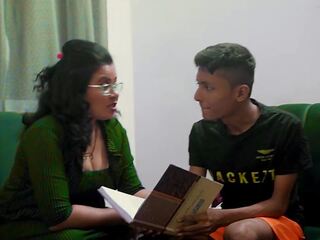 A Naughty Story of a Student and His enchanting damsel Teacher Full video