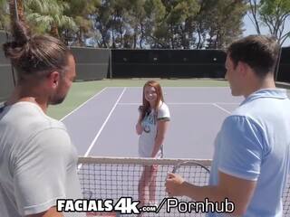 FACIALS4K turned on Redhead Mazy Myers Takes A Break From Tennis To Get Several Facials