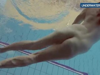 Amateur Lastova Continues her Swim