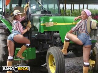 Big Booty Farmin' Throwback Featuring Isabel Ice & Jordan Ashley sex movie videos