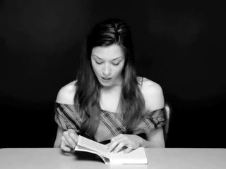 Woman has Orgasm while Reading Book- Stoya