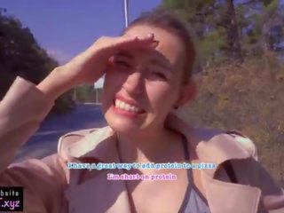 Public Agent Pickup 18 honey for Pizza &sol; Outdoor xxx film and Sloppy Blowjob