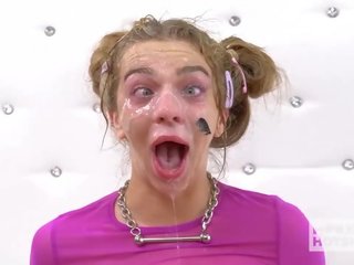 Delightful Blonde Teen Tiffany Watson gets all Holes Fucked Hard by Date