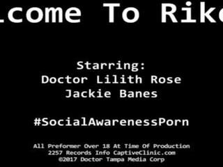 Welcome To Rikers&excl; Jackie Banes Is Arrested & Nurse Lilith Rose Is About To Strip Search lady Attitude &commat;CaptiveClinic&period;com