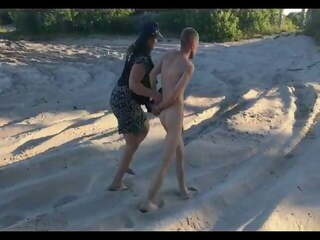 Policewoman prepares Man Strip Naked at a Public Beach – | xHamster
