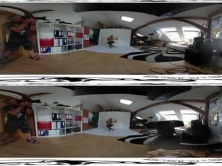 Nice victoria pure 3D VR 360 backstage from photoshoot before dildo masturb x rated film movies