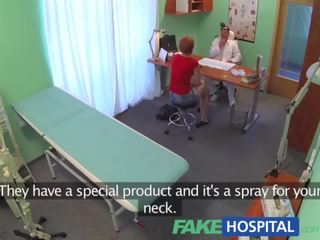 FakeHospital sedusive redhead will do anything for a sick note to get off work