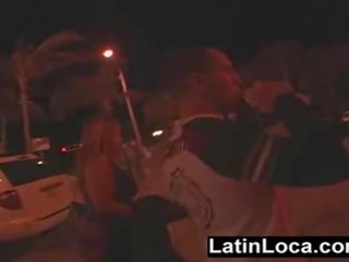 Chubby latin call girl picked up from the street and fucked hard