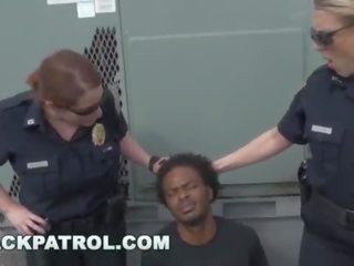 BLACK PATROL - Thug Runs From Cops, Gets Caught: My manhood Is Up, Don't Shoot!