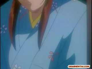 Long Hair Japanese Anime grand Fucking